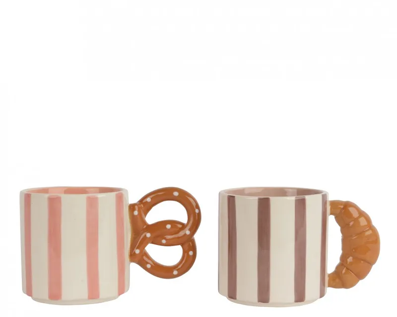 Mugg Rosa Mix 13,5x.9xH10cm (Variant: Rosa)