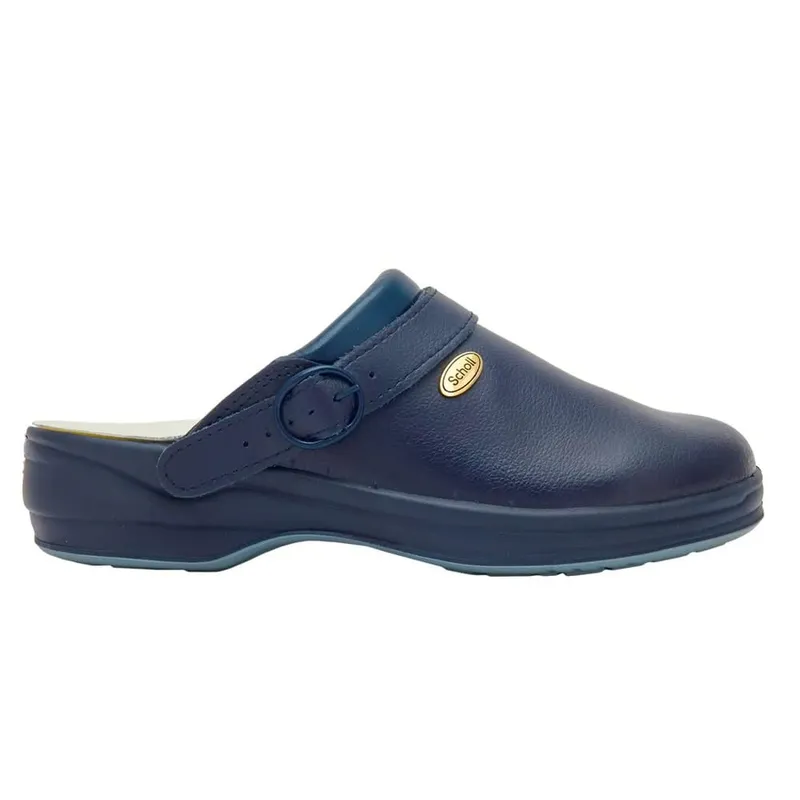 Scholl New Bonus Tofflor (unisex) - Blue Navy, 36