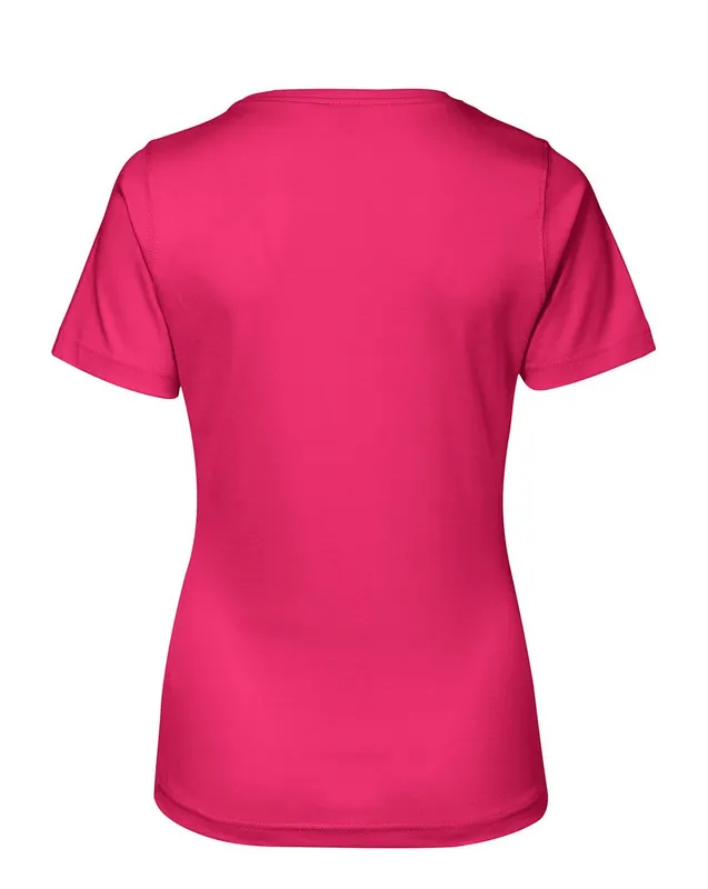 ID Interlock T-shirt för Kvinnor Pink (#3028)