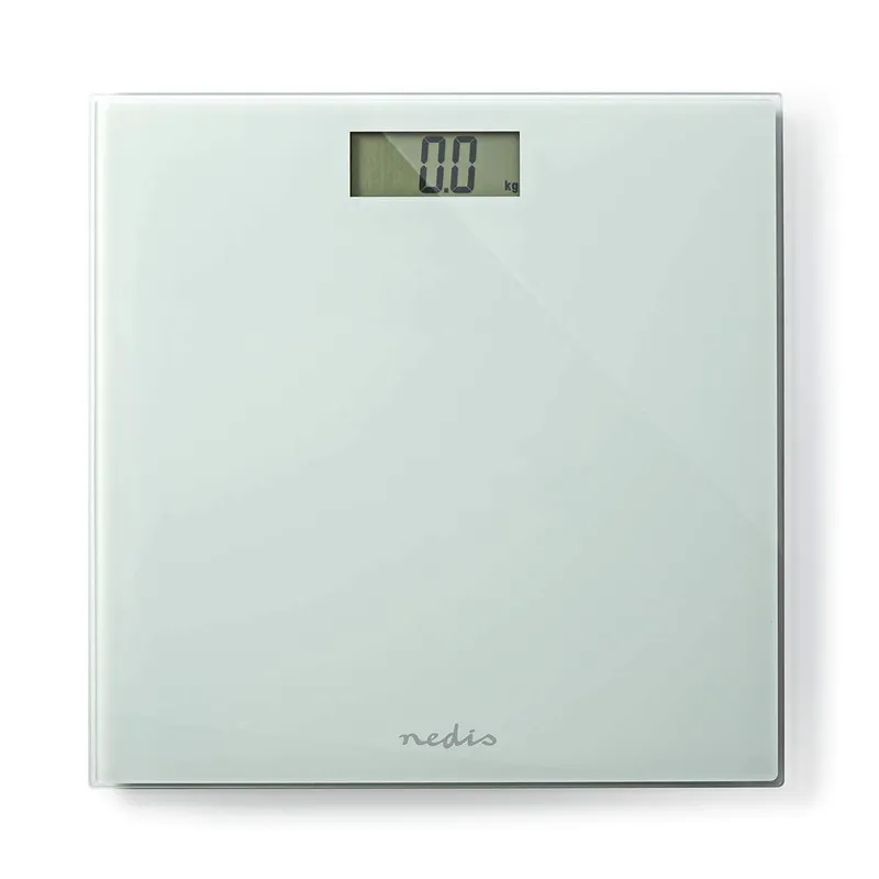 Personvåg | Digital | Vit | Härdat Glas | Maximal vägningskapacitet: 150 kg