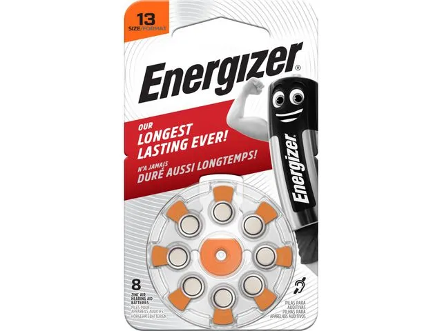Energizer Hearing Aid Hörapparatsbatteri 13, 1,4 V 13