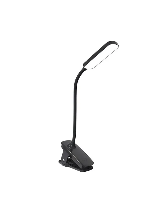 Wozinsky VT-01 Mini LED Reading Lamp with Clip and USB-C Cable 80cm - Black
