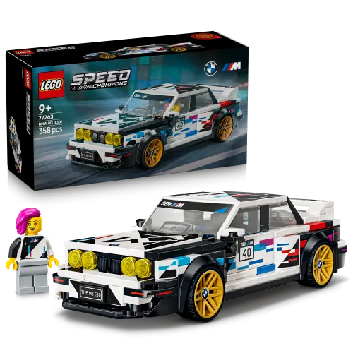 LEGO Speed Champions 77263 BMW M3 (E30) byggsats 358 st. från 9 år