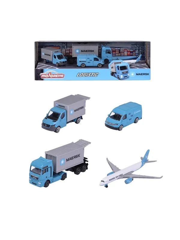 MAERSK – 4-pack Giftpack – Logistic – Majorette