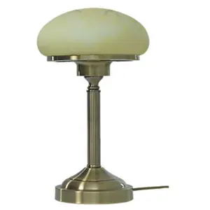 Aneta Lighting - August 38cm - Bordslampa - Antikmässing