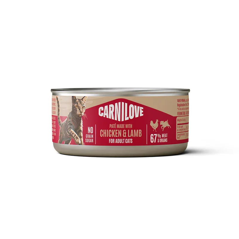 Carnilove Cat Adult Chicken & Lamb Paté Våtfoder till Katt 100 g