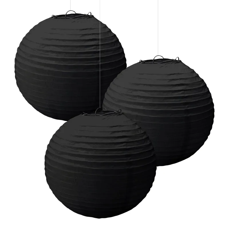 Rislampor Svart – 3-pack