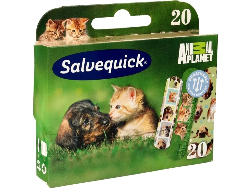 Salvequick Animals barnplåster 20 st