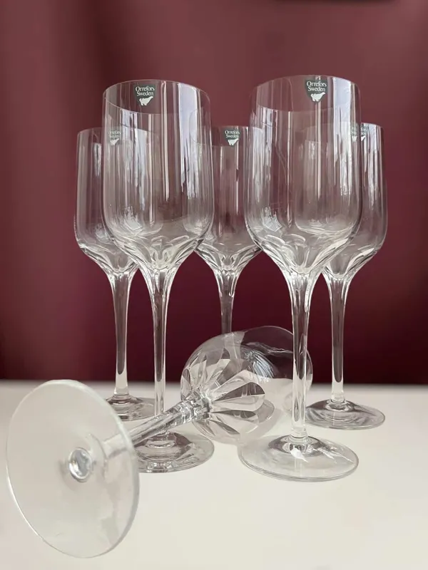Orrefors – Radiance – 6 st Vinglas Design Erika Lagerbielke