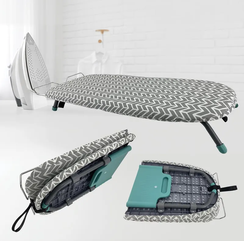 Hopfällbar strykbräda för bord 81X31 cm
