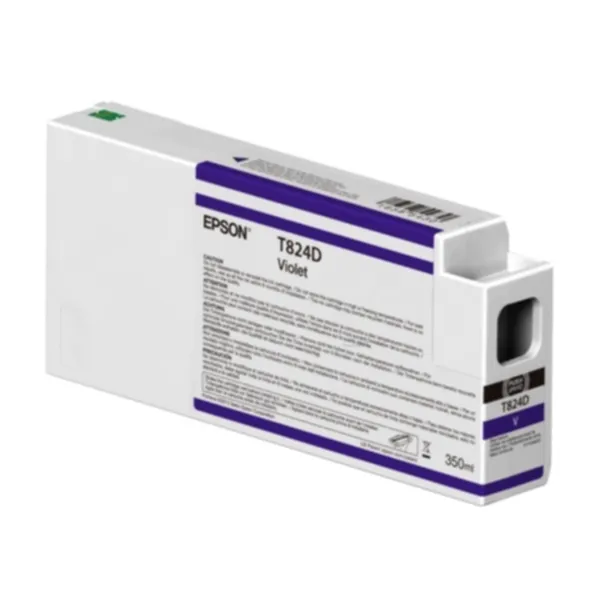 Epson T824D – 350 ml – violett – original – bläckpatron – för SureColor SC-P6000, SC-P7000, SC-P7000V, SC-P8000, SC-P9000, SC-P9000V