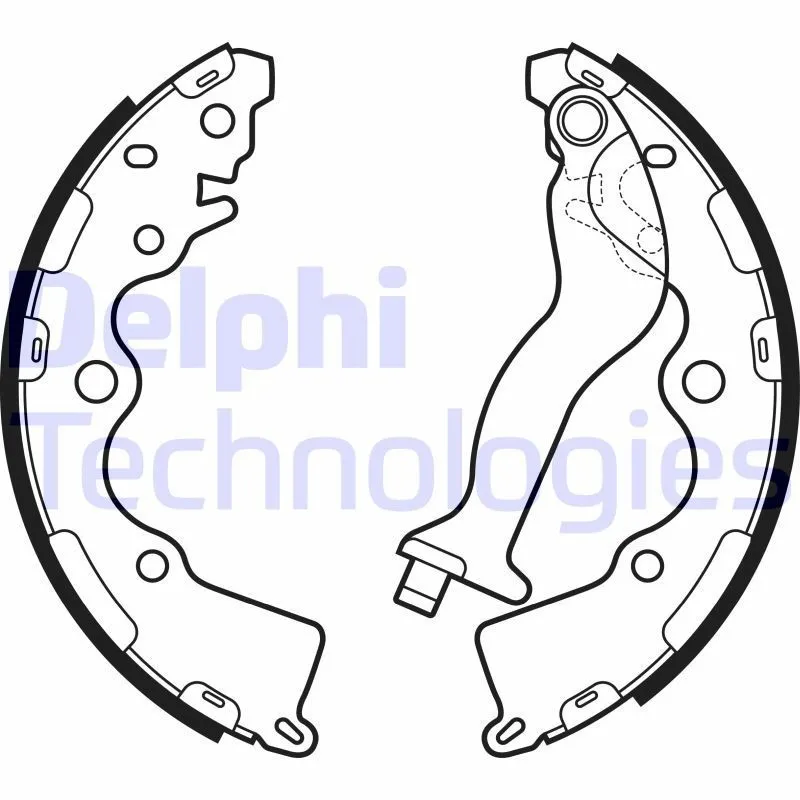 DELPHI LS2165 Bromsbacksats