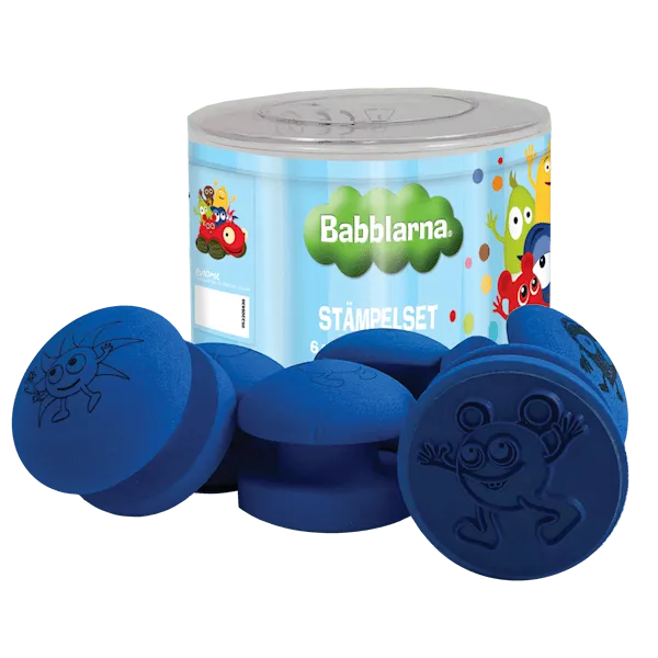 Babblarna Stämplar 6-pack