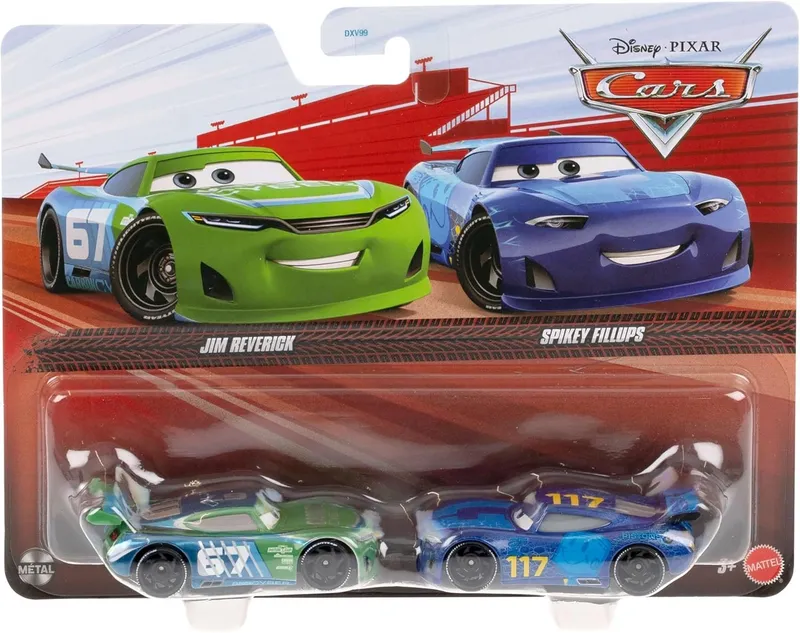 Disney Cars 1:55 2-pack Jim Reverick & Spikey Fillups – Disney Cars – Leksaksaffären