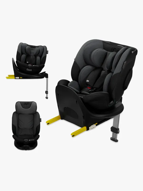 Kinderkraft I-FIX i-Size Bilbarnstol, Graphite Black