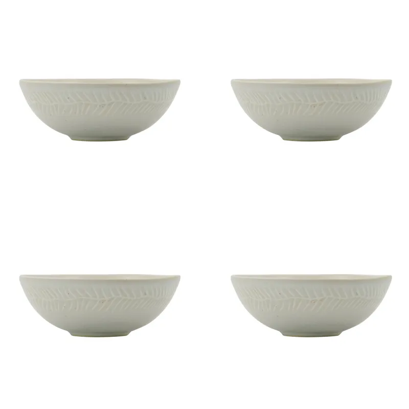 House doctor HD Serve skålset 4 delar, off-white
