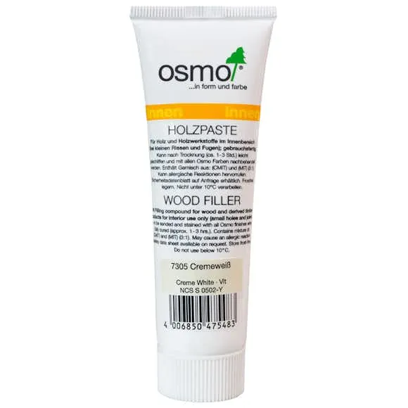 TRÄSPACKEL OSMO 7305 VIT 100GR NCS S0502-Y | Beijerbygg Byggmaterial