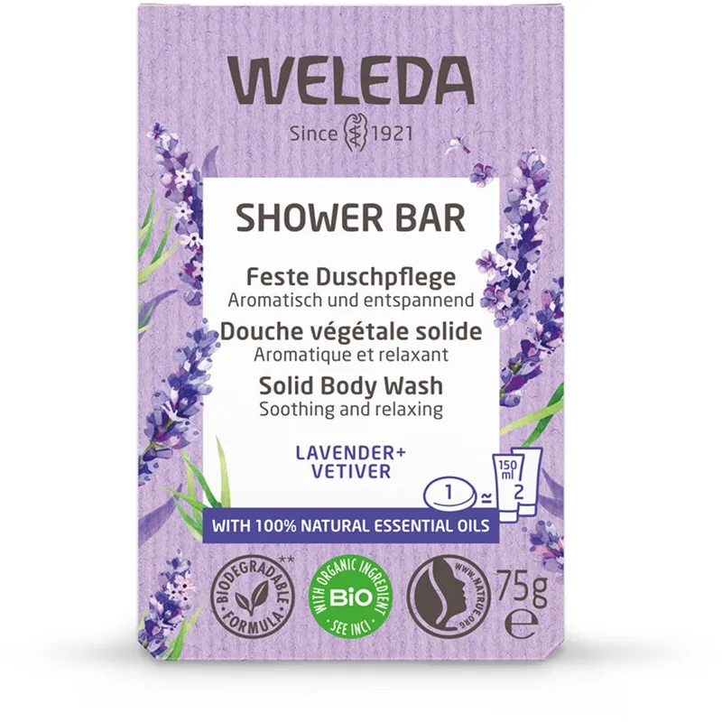 Weleda Shower Bar Lavender – 75 g