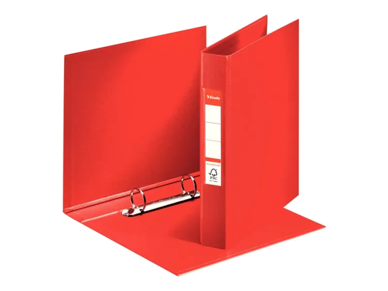 Esselte Ringpärm FSC® A5 2RR/25 mm VIVIDA röd