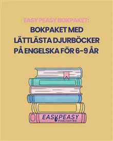 Bokpaket med lättlästa djurböcker på engelska för 6-9 år