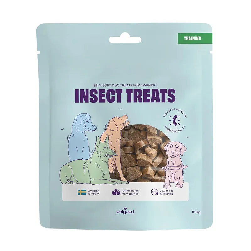 Petgood Hundgodis med Insektsprotein 100 g