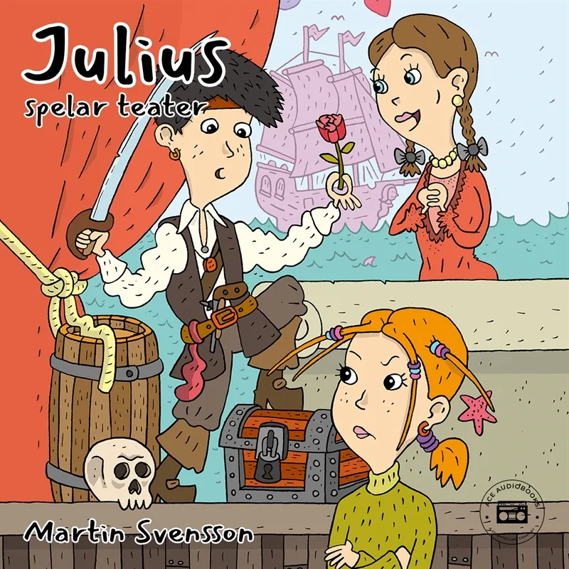 Julius spelar teater, Ljudbok