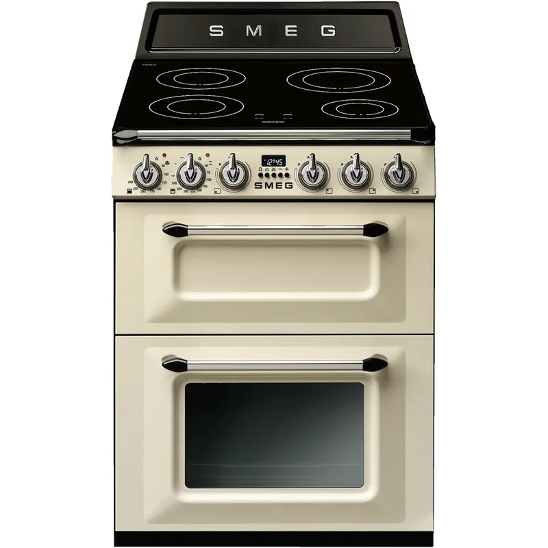 Smeg TR62IP2 induktionsugn 61 liter 4 zoner, creme
