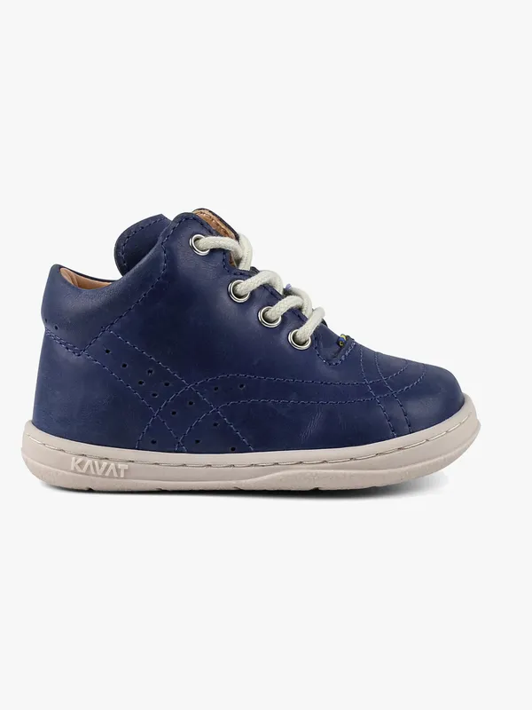Kavat Edsbro Barefoot Lära-gå-skor, Navy, 23