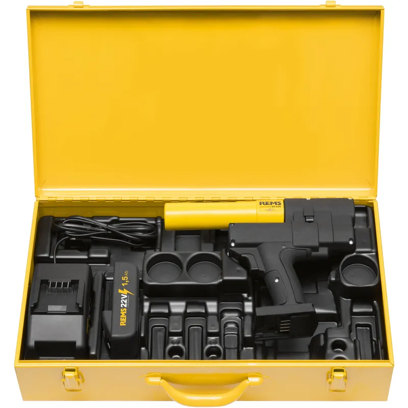 REMS Ax-Press 25 Pressmaskin med batteri och laddare