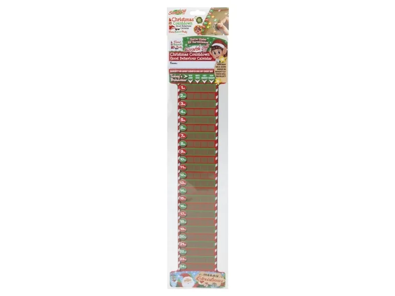 Elves Behavin’ Badley Scratch Off Countdown Calendar