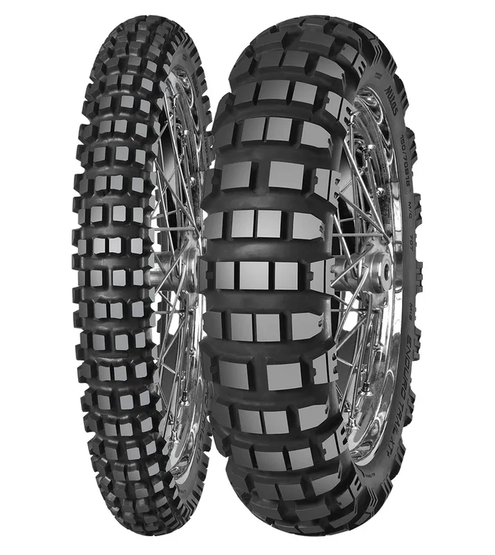 Mitas Enduro Trail XT+ ( 90/90B21 TT/TL 54T M+S märkt, Gummiblandning Dakar, Framhjul, gelb )