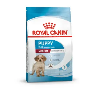 Royal Canin MEDIUM Puppy Torrfoder för hundvalp 15 kg