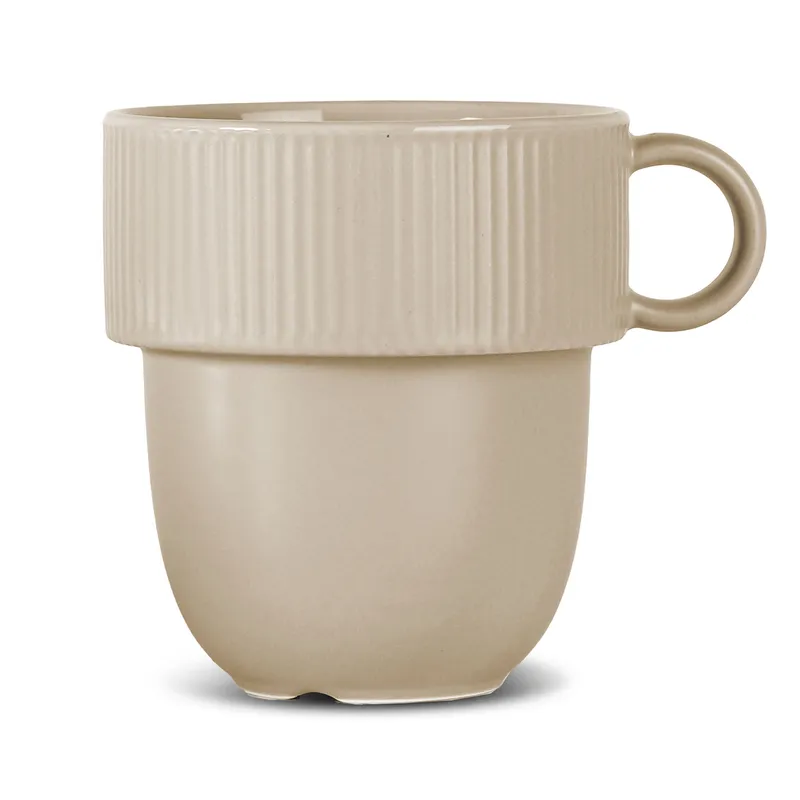 Sagaform Inka temugg 37,5 cl Beige-warm grey
