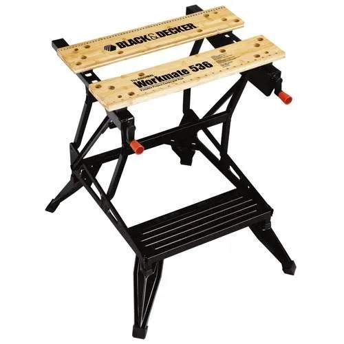 Black & Decker WM536-XJ Workmate arbetsbänk, 2 arbetshöjder
