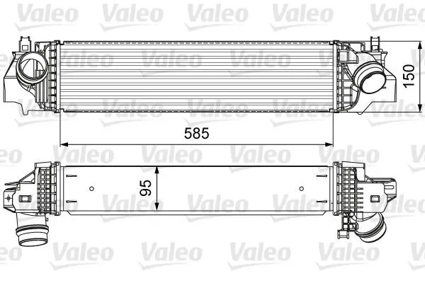 Intercooler VALEO 818640