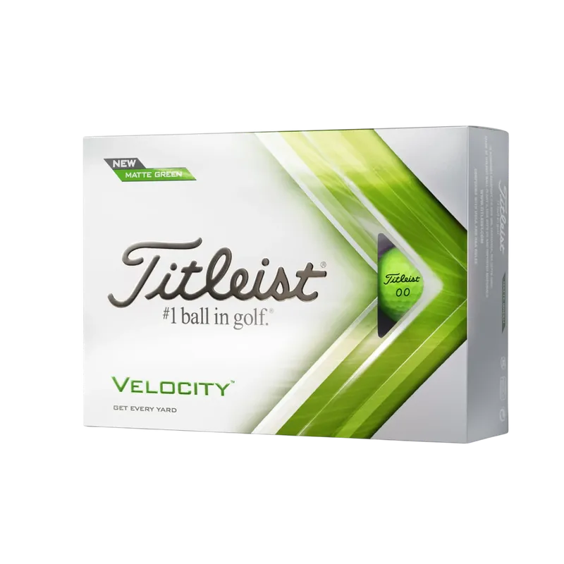 Titleist Velocity Matte Grön