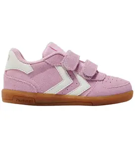 Hummel Victory Suede II Infant Sneakers, Roseate Spoonbill, 24