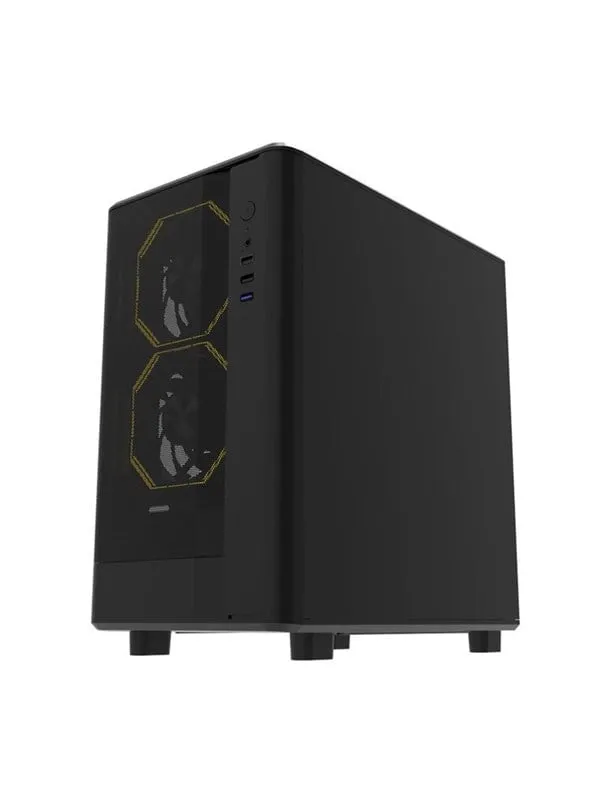 Darkflash DB330M Mesh Computer Case - Chassi - Svart