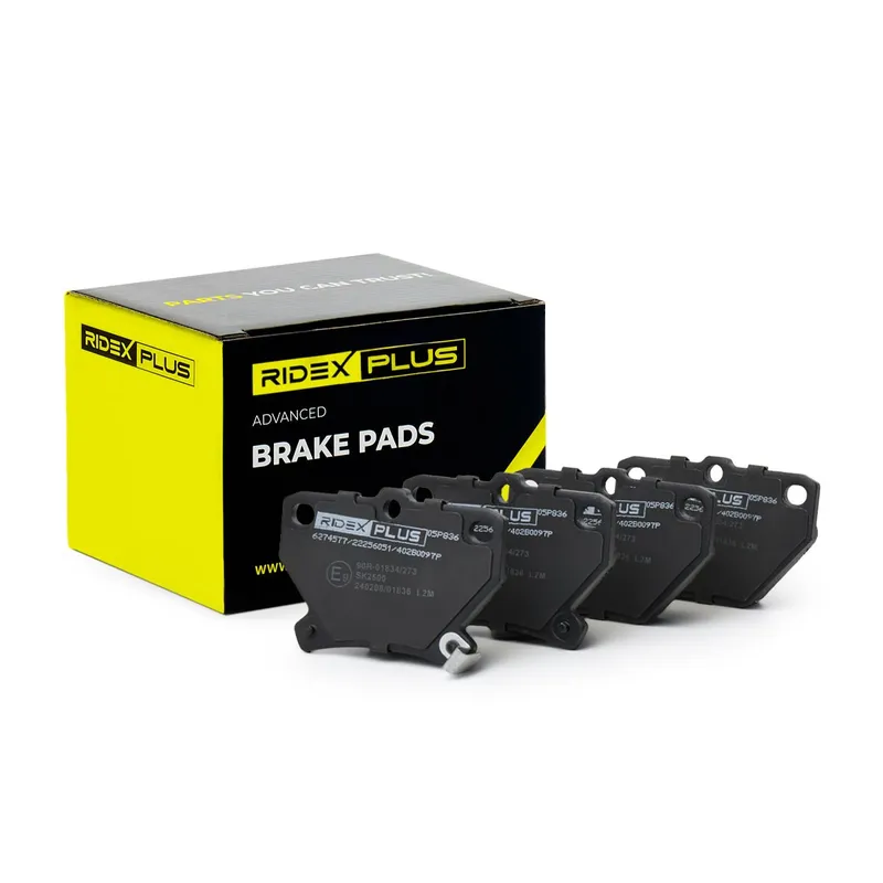 RIDEX PLUS 402B0097P Bromsbelägg