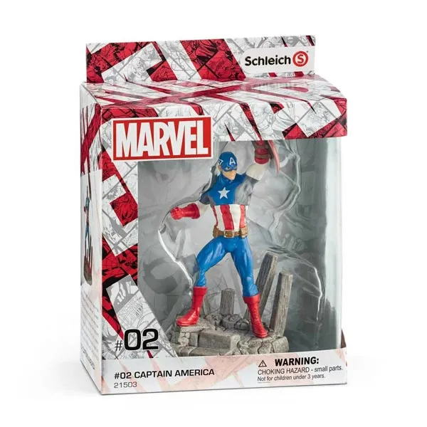 – Marvel – Captain America, Actionfigur – Samlarfigur