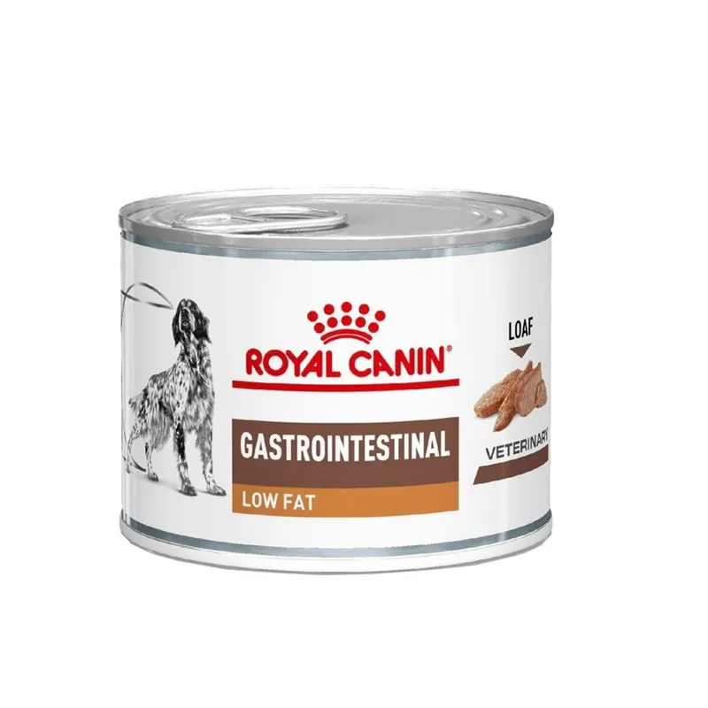 Veterinary Diets Gastrointestinal Low Fat Loaf Can Hundfoder – 12 x 200 g