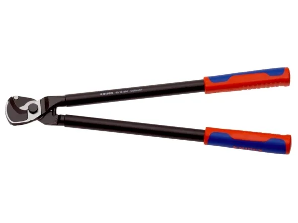 KNIPEX Kabelsaxar, tvåhandsverktyg, kort