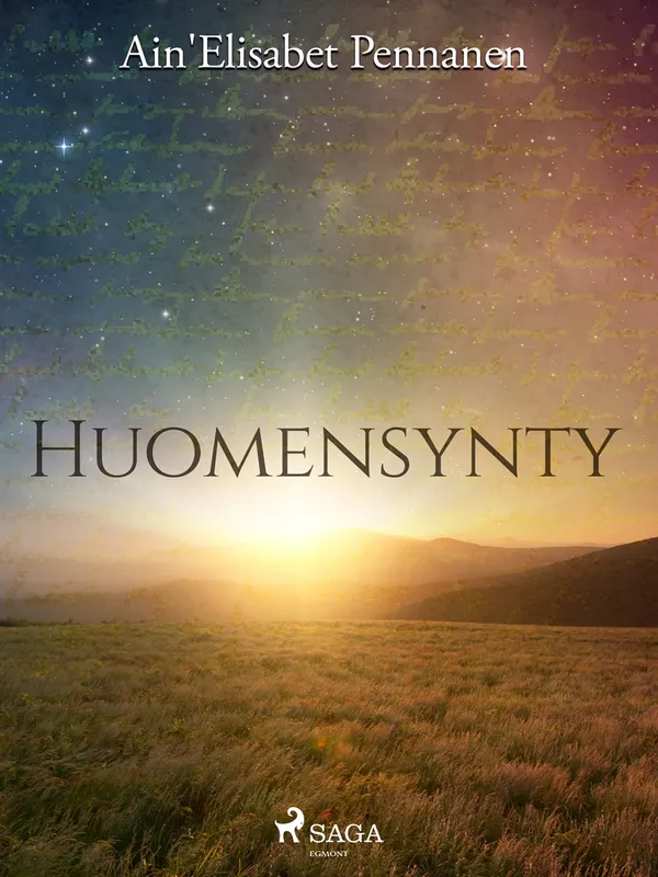 Huomensynty, E-bok