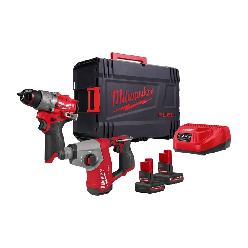 Milwaukee M12 FPP2BG2-502X Verktygspaket