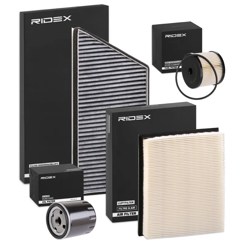 Filtersats RIDEX 4055F11282