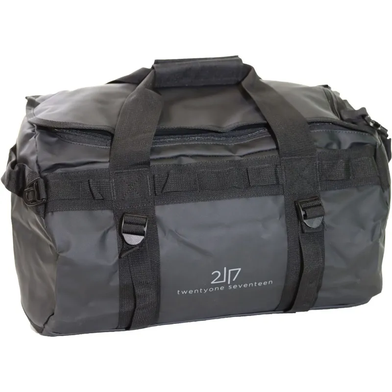 2117 of Sweden Tarpaulin Duffel Bag, 60L, Svart
