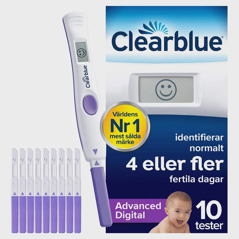 Clearblue digitalt ägglossningstest Advanced 10-pack