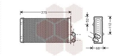 Värmepaket VAN WEZEL 43006226