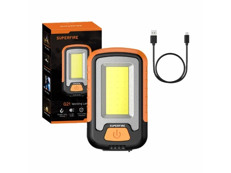 Superfire Workshop Flashlight G21 650lm USB