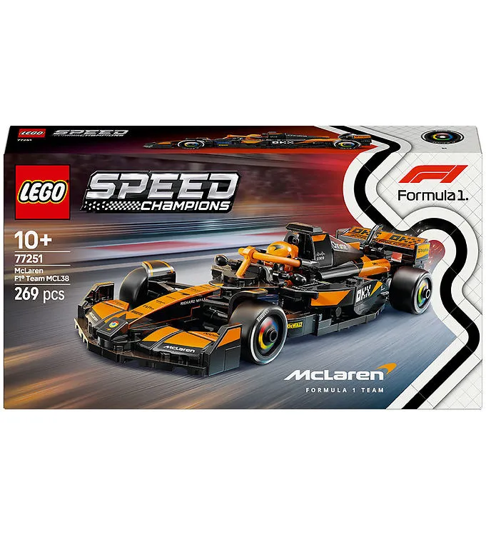 LEGO – Speed Champions – McLaren F1 Team MCL38 Racerbil (77251)